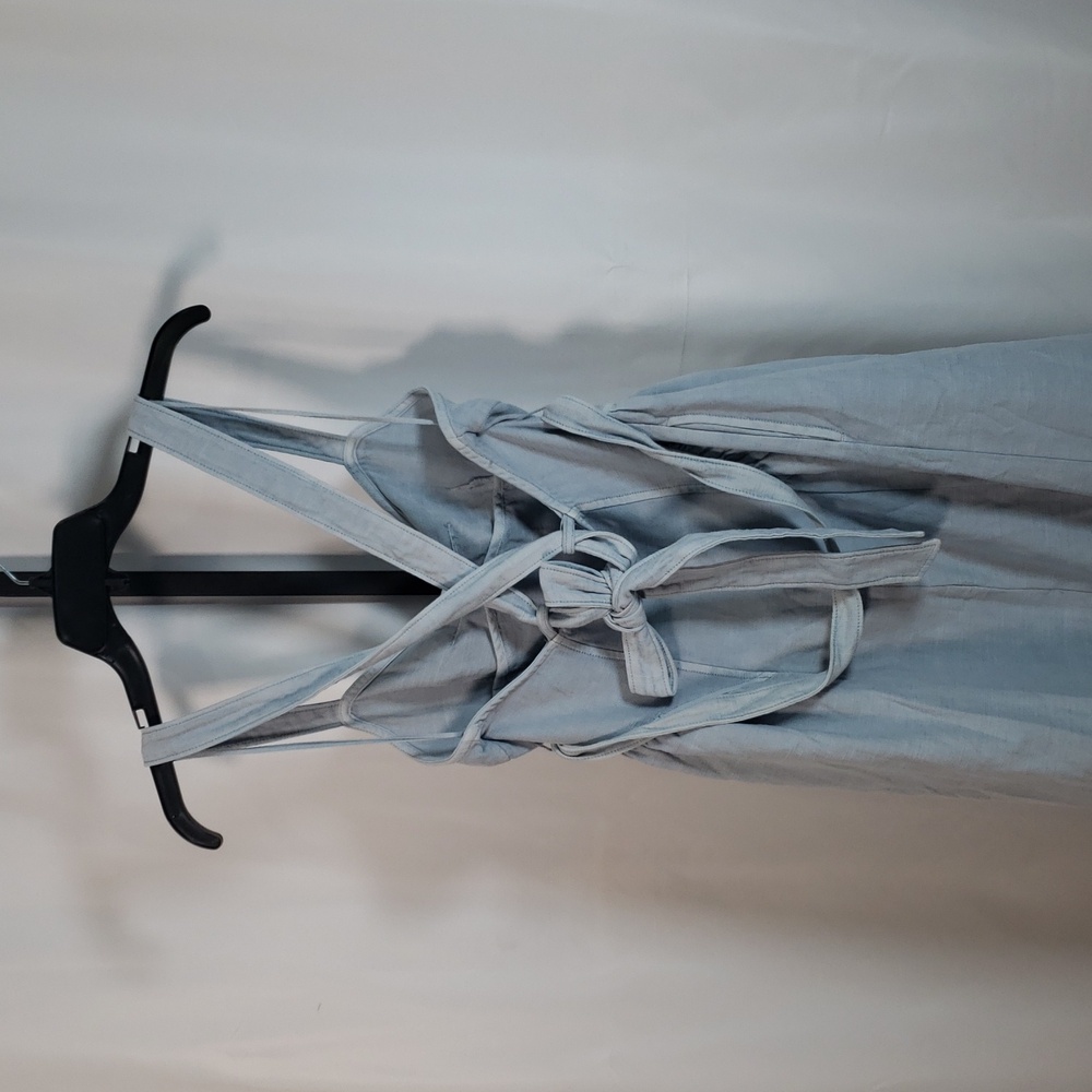 Free People Light Blue Merrick Midi Dress - SZ M - NWT - Picture 9 of 12
